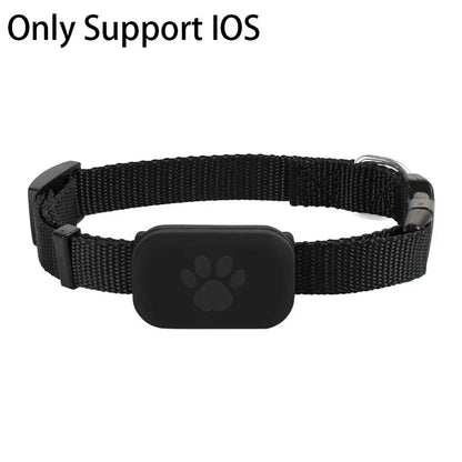 Remote Pet GPS Tracker Waterproof Real-Time Tracking Movement Alert Collar Anti-Lost Dog Cat Global Locator for Apple Find APP