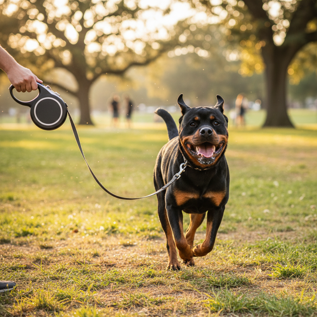Kit Paseo Inteligente - Rottweiler lifestyle